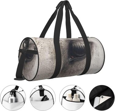 Універсальна спортивна сумка-дорожня, біла, для чоловіків та жінок, велика сумка для тренувань та подорожей