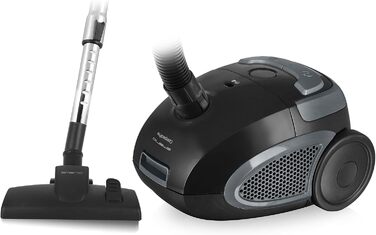 Пилосос Emerio VE-109959.14, 800 Вт, з мішком для пилу 2.0 л, для твердих поверхонь та килимів, компактний та легкий
