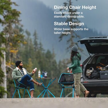 Крісло для кафе Helinox Портативне крісло для кафе для кемпінгу та пікніків (койотовий коричневий)