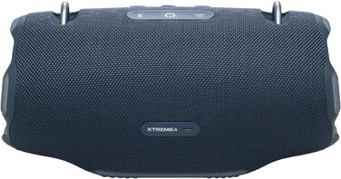 У синьому кольорі - Портативна Bluetooth-колонка з глибокими басами, штучним інтелектом та інтегрованим банком живлення - Водонепр