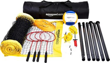 Storeo Basics Volleyball Badminton Combo Set – повний набір для волейболу та бадмінтону на вулиці