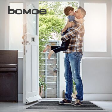 Килимок для вулиці 60x90 см Нековзний, Нержавіючий, Килимок для вулиці Вхідний килимок, Килимок для вулиці з сітки, Сріблястий AluGant 90 x 60 см (Прямокутний) Сріблястий