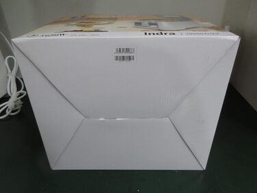 Фритюрниця Aigostar з олією, 1650 Вт, фритюрниця 2.5 л з оглядовим вікном, контроль температури, світловий індикатор, білий