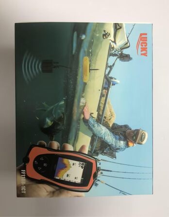 Дротовий портативний ехолот Портативний ехолот для риболовлі Кольоровий монітор для підлідної риболовлі Ехолот для риболовлі на байдарках