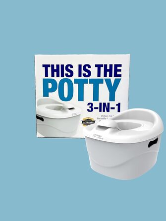 Набір 3в1 - Дитячий горщик, сидіння для унітазу/сидіння для унітазу та табурет Табурет для унітазу - Дитячий горщик/дитячий горщик
