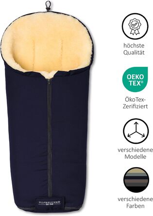 Муфта для ніг з овчини Iglu для коляски, баггі/зимова муфта дихаюча/тепла муфта для ніг вітро- та водовідштовхувальна, один розмір