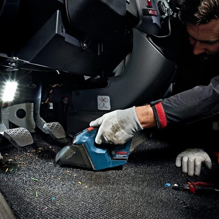 Акумуляторний пилосос GAS 12V (об'єм контейнера 0,35 л, 0,87 кг, без акумулятора/зарядного пристрою) в коробці в коробці, 12V Syst