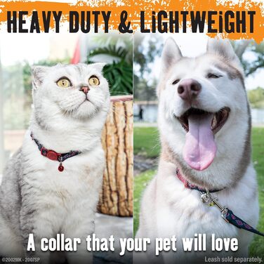 Нашийник для собак Наруто великого, середнього та маленького розмірів (включаючи для цуценят XS), натхненний мантією Акацукі, регульований нашийник для костюму Ітачі (великий розмір, 40-66 см)