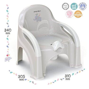 ВАВІЛОН дитячий горщик з кришкою Прем&39єр, дитячі унітази зі знімною чашею, великий дитячий унітаз, горщик дитячий/горщик для уні