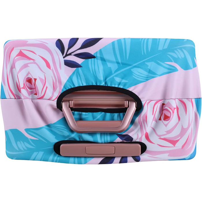 Еластичний захисний чохол LEAFOREST для валіз, еластан, водовідштовхувальний, підходить для валіз 48,5-81 см, розмір S, Фламінго