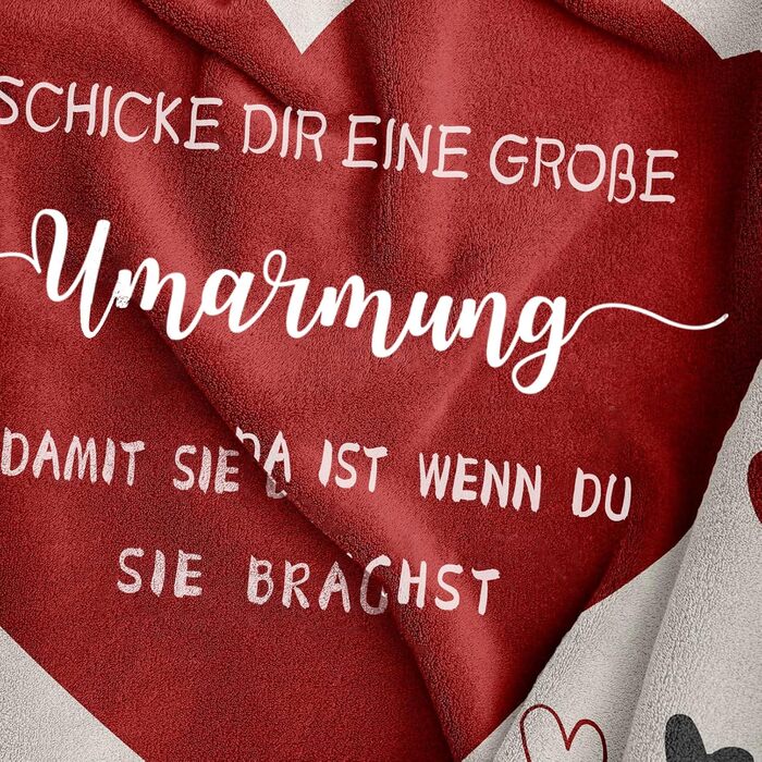 Подарунки для найкращих друзів, подарунок на день народження дівчини - плед-обійня, унікальні подарунки для жінок, дівчини, сестри, дружини, мами на день народження, Різдво, кохання 150x200 см