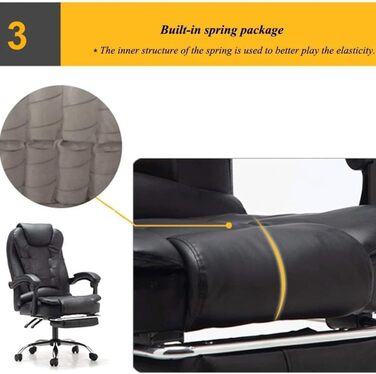 Ігрове крісло, Офісне крісло, Крісло керівника з відкидною спинкою, Підйомне ергономічне поворотне крісло, Крісло для домашнього комп&39ютера, Мінімалістичне крісло