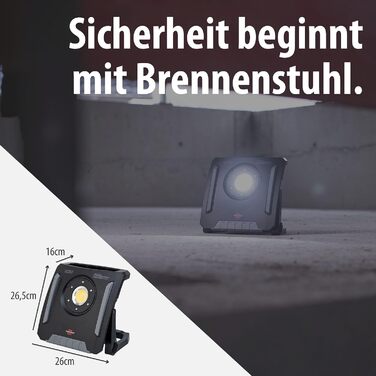 Професійний гібридний світлодіодний прожектор Brennenstuhl Professional Multi Battery 6050 MH 60Вт 6200лм