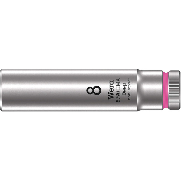 Набір головок Wera 05004525001 Deep, 1/4 привід, 9 предметів