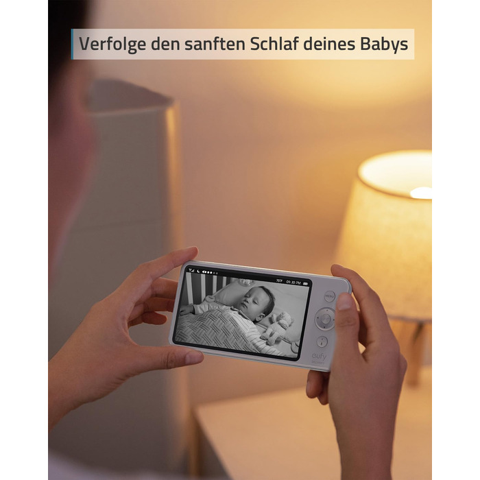 З РК-дисплеєм 5 дюймів, 720 HD, радіус дії 140 м, ширококутний обєктив, точне нічне бачення, функція двостороннього аудіо, акумуля