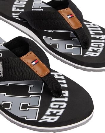 Чоловічі шльопанці Tommy Hilfiger Essential TH Beach Sandals Coat Shoes 43 EU Black
