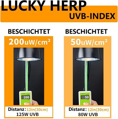 Лампа для тераріуму LUCKY HERP UVA UVB, лампа E27 для рептилій тераріум 80 Вт, лампа D3 з ультрафіолетовим прожектором для черепах, бородатих агам, ящірок, геконів