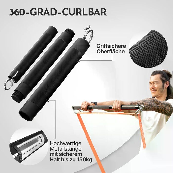 Фітнес-стрічки NEOLYMP з довгими тканинами та фітнес-аксесуарами - стрічки опору, що праються, стрічки для вправ, фітнес-стрічки, тренувальні стрічки, стрічки для підтягувань, набори для силових тренувань, універсальний базовий набір