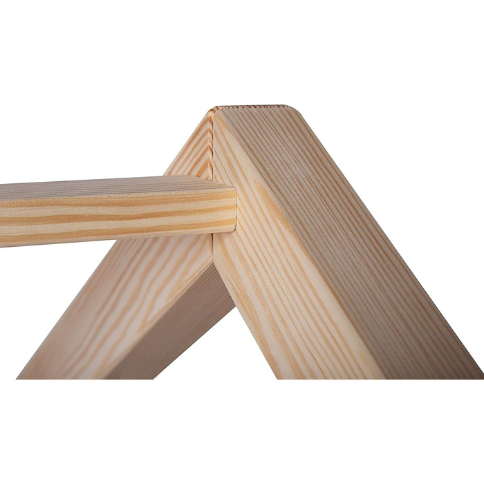 Дитяче ліжко, ліжко-будиночок 70x140 із захистом від падіння, рейкова основа, каркас ліжка з сосни для дітей, хлопчиків та дівчаток - дерев&39яне ліжко, немовля, дитяча кімната, хлопчик, декор (захист від падіння З)