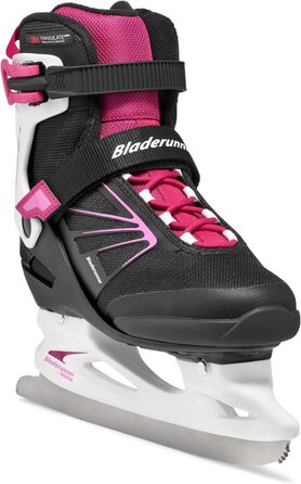 Жіночі коньки Rollerblade Bladerunner Ice by Igniter XT, чорний/зимовий зелений/фуксія, розмір 41 (UK 7.5 / US 9.5)