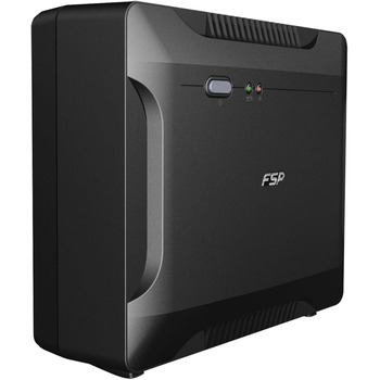 ДБЖ FSP Nano UPS 600 ВА / 360 Вт, імітація синусоїди, відмінне мікропроцесорне управління гарантує високу надійність одинарного