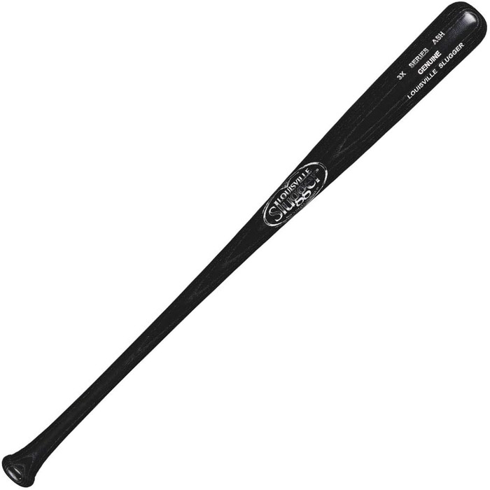 Бейсбольна бита Louisville Slugger Genuine Series 3 шт. Ash Mixed, 33 дюйми/30 унцій, чорна