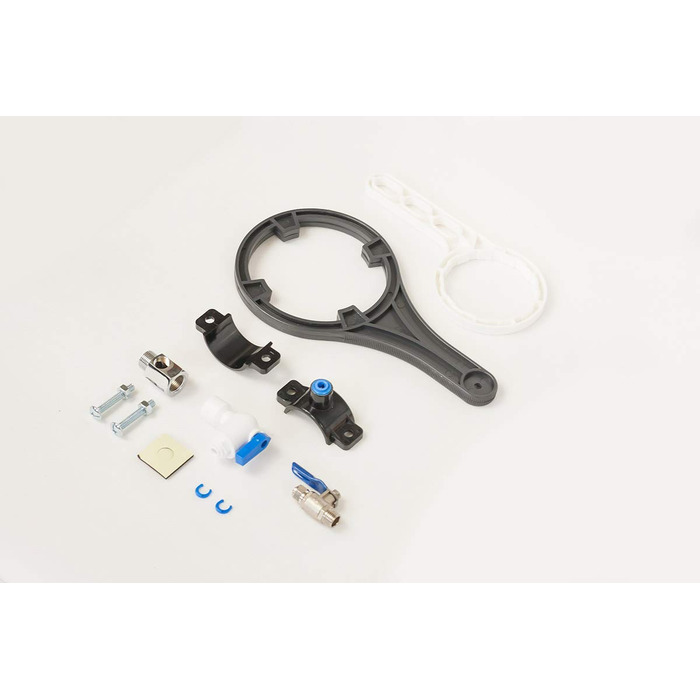 Система зворотного осмосу 6 ступенів ФІЛЬТР ВОДИ НІМЕЧЧИНА - з БІО активованим вугіллям і піновугільним фільтром - мембрана 75GPD, 285 л найчистішої питної води щодня, екологічний без BPA найкращий фільтр для кожного дому