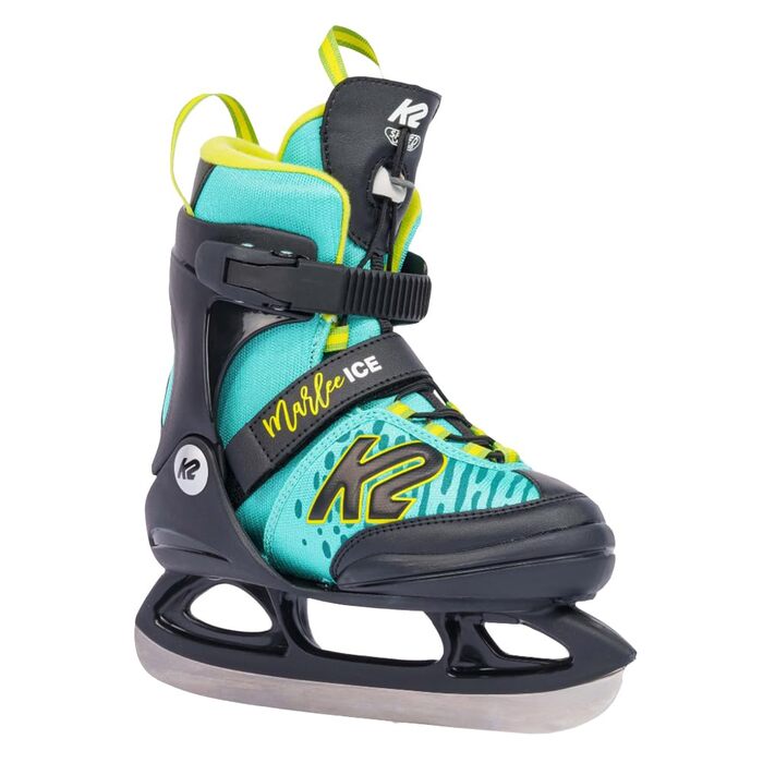 Ковзани для дівчаток K2 Skates Marlee Ice, бірюзово-жовті, 25G0210 XS (EU 26-31 / UK 7-11 / US 8-12) MARLEE ICE бірюзово-жовті