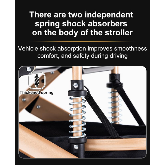 Коляска 3 в 1 люлька-тростина в комплекті, складається одним натисканням кнопки, комбінована коляска з алюмінієвою рамою для новон