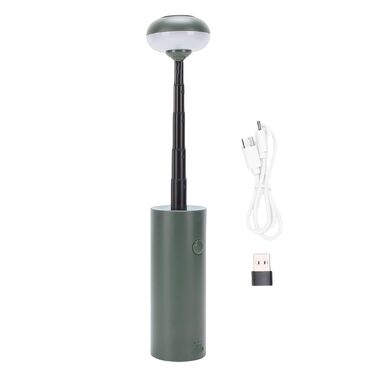 Телескопічний кемпінговий ліхтар Dilwe, 3 режими, акумуляторний, висока яскравість, регульована довжина, ліхтар для екстрених походів на свіжому повітрі