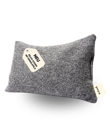 Подушка для здоров&39я frihed з лушпинням спельти - 35x25 см - Подушка для сну - 100 вовняний фетр - Для релаксації та сну - Ручна робота - Аксесуар з ароматом спельти - Ідея подарунка 25x35 см