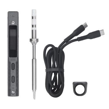 ТИП C 65 Вт DC9 до 24 В TS101 Розумний паяльник з регулюванням температури Міні-інтелектуальний електричний паяльник з однією кноп
