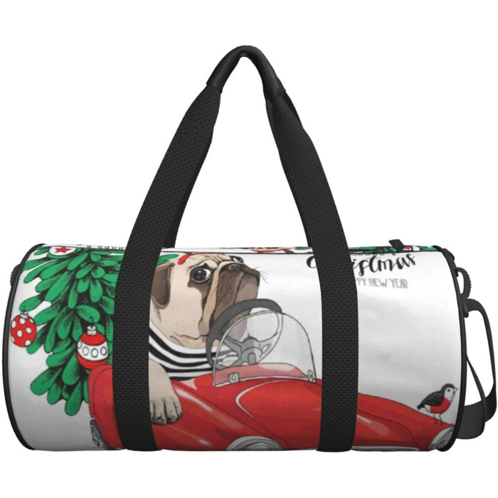 Велика дорожня сумка з написом З Різдвом, спортивна сумка для чоловіків та жінок, сумка для подорожей, спортивна сумка