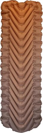 Надувний килимок Klymit Static V2 з ізоляцією Підвищений комфорт Портативний, надлегкий, легко надувається, складаний надувний матрац для кемпінгу, походів та піших прогулянок Blend