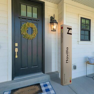 Каркас ліжка Novilla 160 x 200 см, висота каркаса ліжка 25 см, каркаси ліжка з рейковою основою, дерев&39яна рейкова опора, місце для зберігання під ліжком, білий 160 x 200