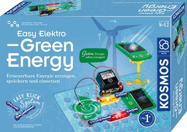 Електронний конструктор KOSMOS Easy Elektro Зелена енергія