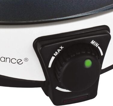 Млинниця LITTLE BALANCE 8212 Happy Crpes & Pancakes, чавунно-керамічна, біла/чорна біла/чорна