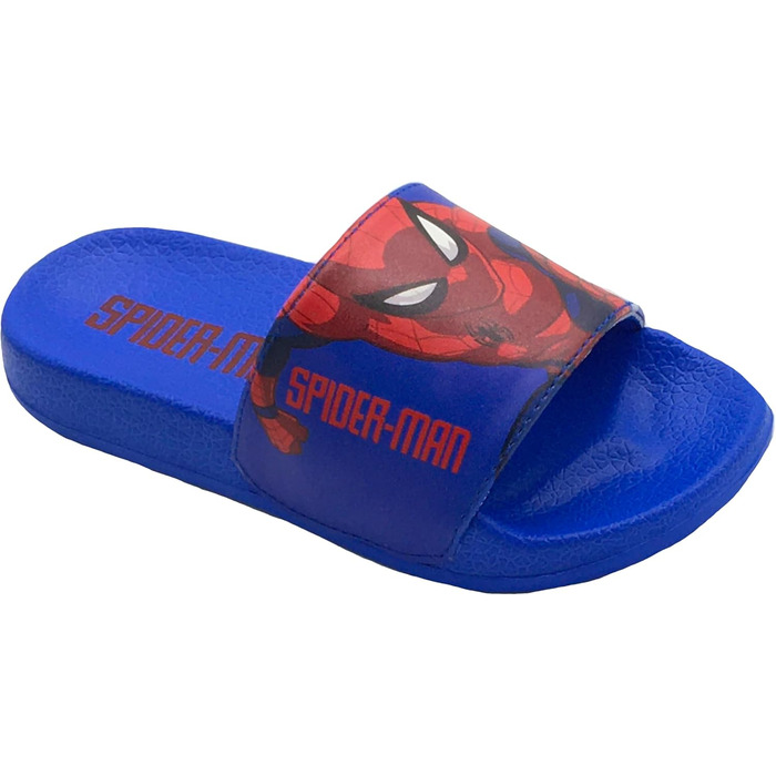 Людина-павук, Хлопчики, Дівчатка, Діти, Людина-павук, Басейн, Шльопанці, В&39єтнамки, Пляжні сандалі, Сині, Розмір 26-34 EU 28 EU Синій