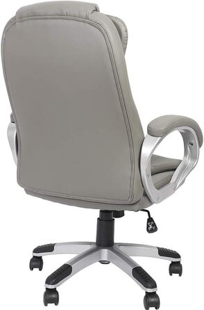 Офісне крісло Mucola з підлокітниками, ергономічне крісло керівника, ігрове крісло зі спинкою та вбудованим підголівником Вантажопідйомність 120 кг, регульована висота Робоче крісло, офісне крісло, комп&39ютерне крісло, обертове крісло