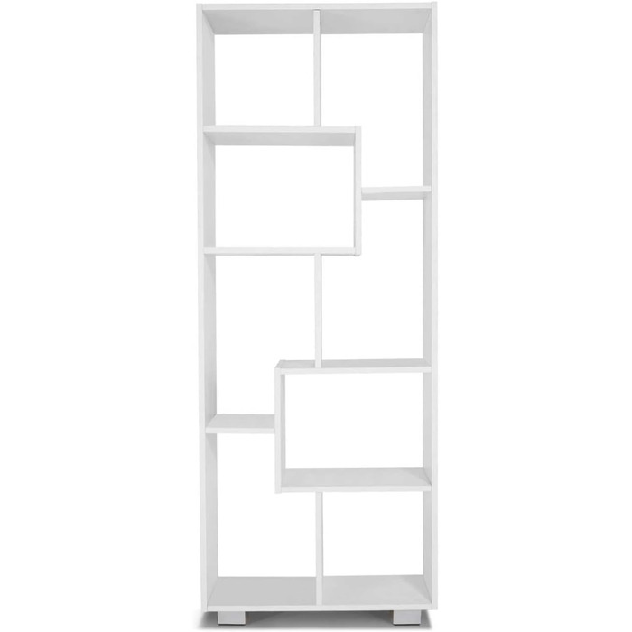 Двопозиційна полиця Tania, дерево, біла, ширина 161 см