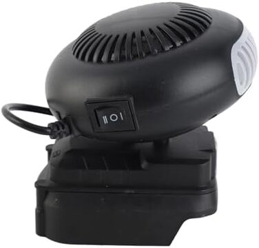 Потужний електричний вентилятор-обігрівач WALFRONT на батарейках для невеликих приміщень 170 Вт для використання на робочому місці
