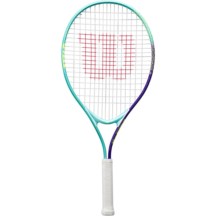 Тенісна ракетка Wilson Intrigue Jr 25, синьо-зелена/синя