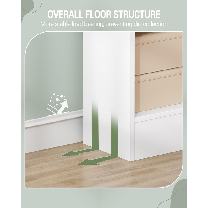 Книжкова полиця Hzuaneri, з 7 полицями, полиця для зберігання, окремостояча полиця, для вітальні, офісу, спальні, 24 x 80 x 199 см, білий BC32803 шт. Білий 24 x 80 x 199 см