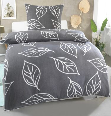 Тепла зимова постільна білизна з мікрофібри флісу 135x200 155x220 200x200, Розмір 135 x 200 см, Дизайн - Мотив Дизайн 2 135 x 200 см Дизайн 2