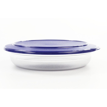 Сервірувальна миска TUPPERWARE Table Pearl 1.3 л, середня, синя, плоска, без обідків