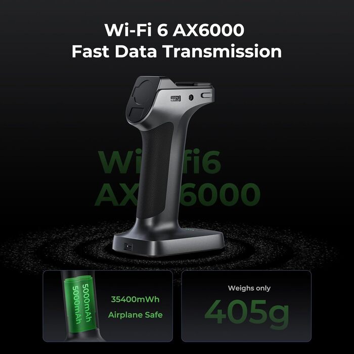 Сканер Creality Raptor X, бездротове сканування, 0,02 мм0,06 мм/м, 60 кадрів/с, 34-лінійний крос-лазер, 7-лінійний паралельний лаз