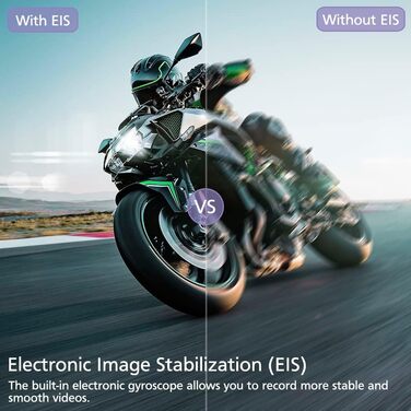 Відеореєстратор для мотоцикла, 1080P відеореєстратор з подвійною камерою, водонепроникною спереду і ззаду з 3 РК-дисплеєм, WiFi, G