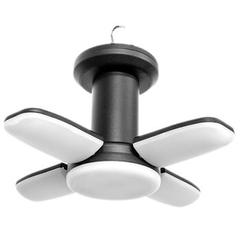 Сонячний кемпінговий світильник Luxshiny, світлодіодний світильник для намету з ABS-пластику з гачком, багатофункціональний зовнішній світильник для кемпінгу, саду та надзвичайних ситуацій