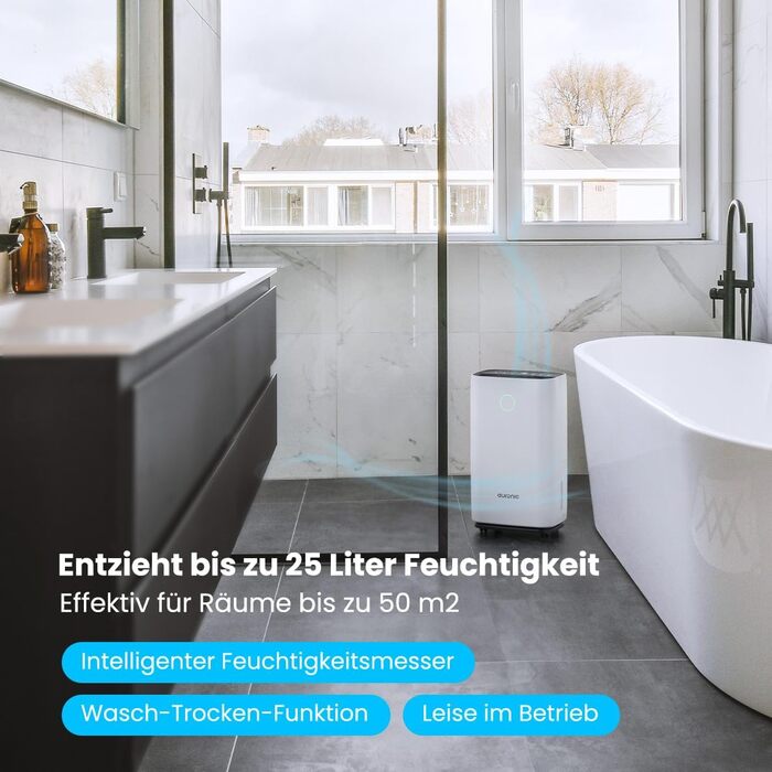 Осушувач повітря Auronic електричний 25 л - Осушувач повітря електричний - Осушувач повітря - Електричні осушувачі - Осушувачі пов