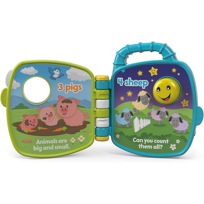 Музичний збірник пісень Fisher-Price Animal Friends Дитячі іграшки від 6 місяців, 1 року для дівчаток і хлопчиків Дитячі іграшки М